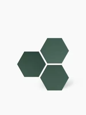 CARRELAGE HEXA VERT 14X16 CM - MA2303569