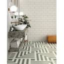 CARRELAGE BUHO XS BLANC 6.2X6.2 CM - MA2303801