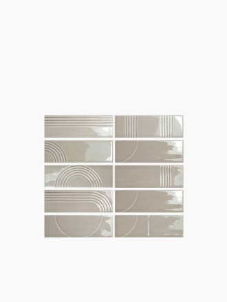 CARRELAGE LOVE GREY 5.2 X 16 CM - MA2303131