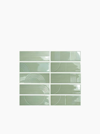 CARRELAGE LOVE MINT 5.2 X 16 CM - MA2303135