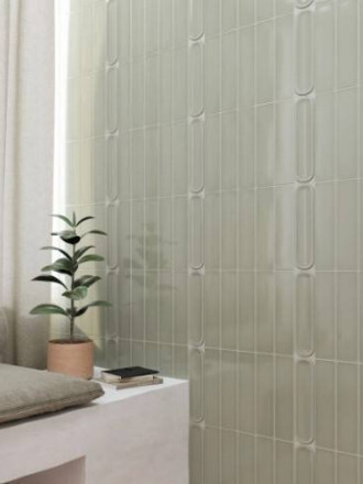 CARRELAGE PAINT GRIS 7.5X30 CM . MA2303450