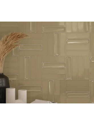 FLIESEN LACK O WEISS 7.5X30 CM . MA2303442