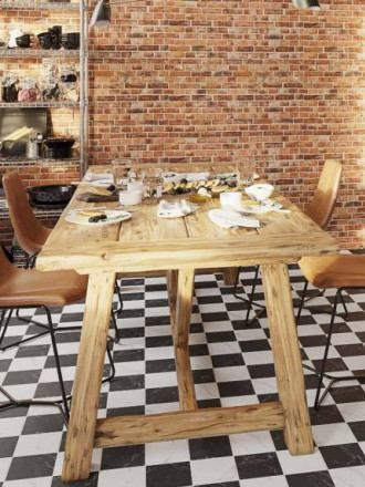 CARRELAGE PALACE DAMIER 2 15X15 CM- MA2303185