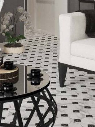 CARRELAGE PALACE DAMIER 3 15X15 CM- MA2303186