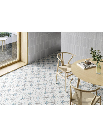 CARRELAGE EFFET CIMENT OUESSANT 1 22.3X22.3 CM - MA2303590