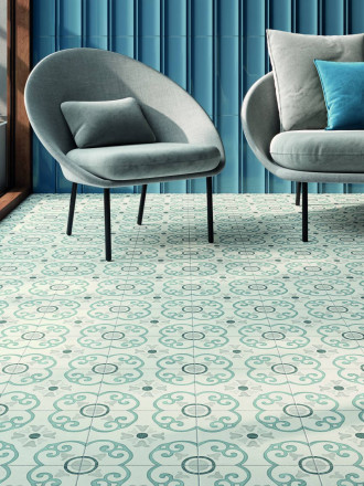 Fliesen im Zementeffekt Ouessant 1 22,3x22,3 cm - MA2303590