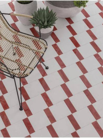 CARRELAGE CARMIN GLOSS 5X15 - MA2303257