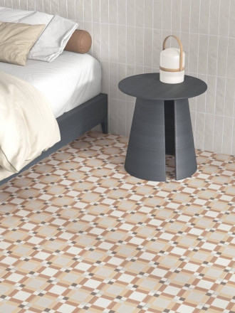 CARRELAGE CAMBRIDGE BRUN 22.3X22.3 CM - MA2303380