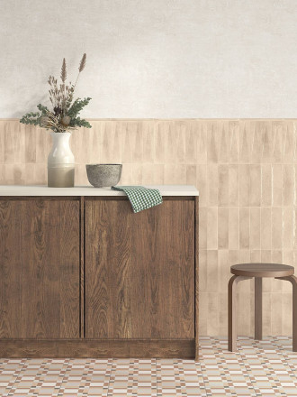 CARRELAGE COURBE BROWN 6 X 24.6 CM - MA2303150