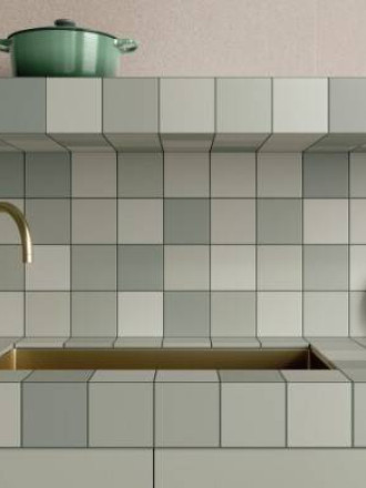 CARRELAGE CARRÉ GRIS MAT 12.3X12.3 CM - MA2303783