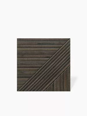 CARRELAGE PARQUET GEOMETRIQUE BRUN 44X44 CM - MA2303218