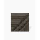 CARRELAGE PARQUET GEOMETRIQUE BRUN 44X44 CM - MA2303218