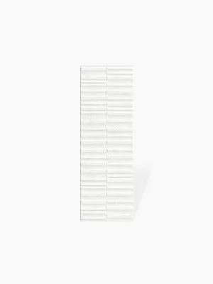 CARRELAGE TRAIT VERTICAL BLANC BRUT 33.3X100 CM - MA2303283 