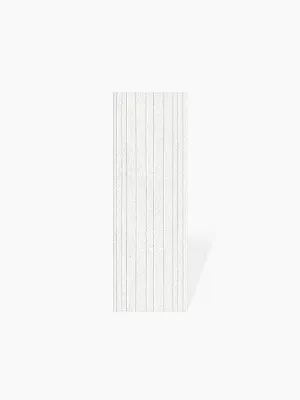 CARRELAGE TRAIT HORIZONTAL BLANC BRUT 33.3X100 CM - MA2303284 