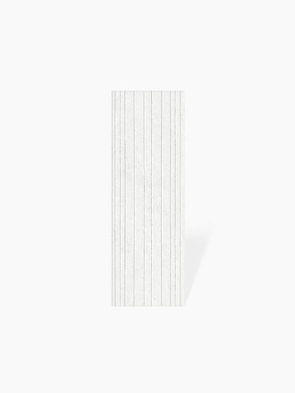 CARRELAGE TRAIT HORIZONTAL BLANC BRUT 33.3X100 CM - MA2303284