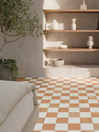 CARRELAGE CARRÉ BLANC BRILLANT 11X11 CM - MA2303497