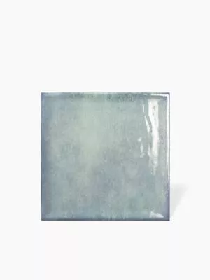 CARRELAGE INDIAN VERT D'EAU BRILLANT 22.5X22.5 CM - MA2303505