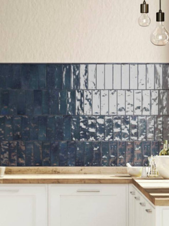 Fliesen POP Weiß Glänzend 6,5x20 cm - MA2303514