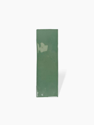 CARRELAGE KISS VERT BRILLANT 6.5X20 CM - MA2303548