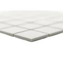 Carrelage mosaïque maille blanche antidérapante 5x5 cm AB2204032