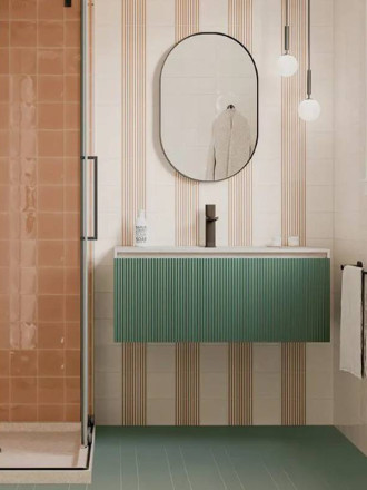 CARRELAGE ONDE CAFE 12.5X12.5 CM - MA2303441