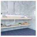 CARRELASGE SIROCCO BLEU 24.3X24.3 - MK2305054