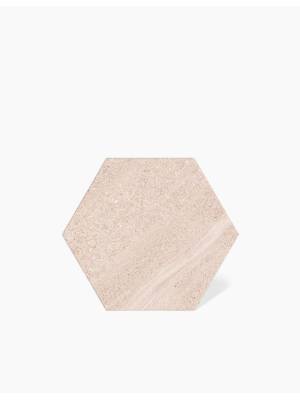 CARRELAGE HEXAGONE MARBRE BEIGE 22.5X25.9 - MK2305116