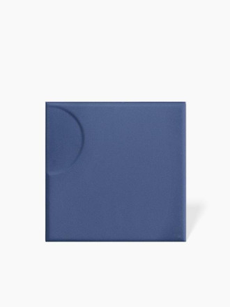 Fliesen Caschba Uni Blau Indigo 12,5 cm x 12,5 cm - MA2306001