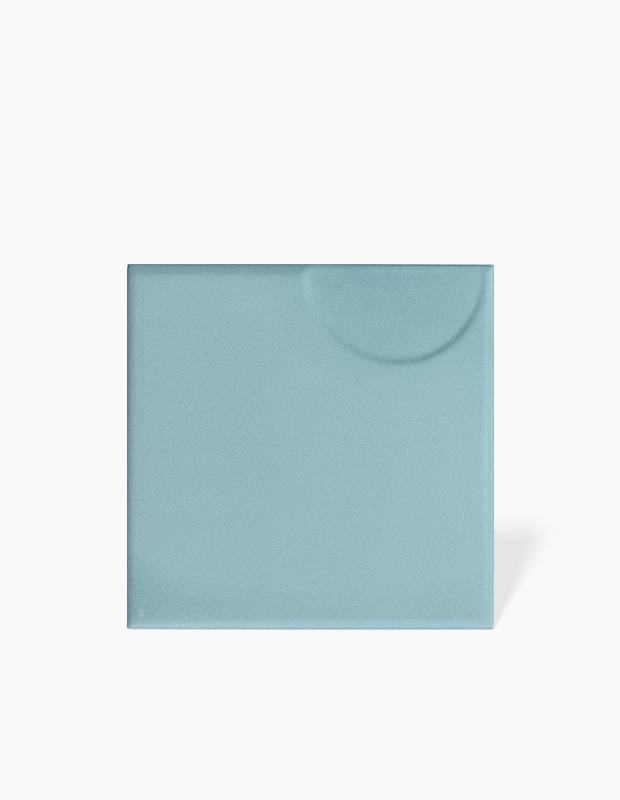 Fliesen Caschba Uni Blau Indigo 12,5 cm x 12,5 cm - MA2306001