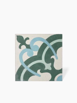 CARREAU DE CIMENT DECOR 2 - 20CM X 20CM - JU0106278