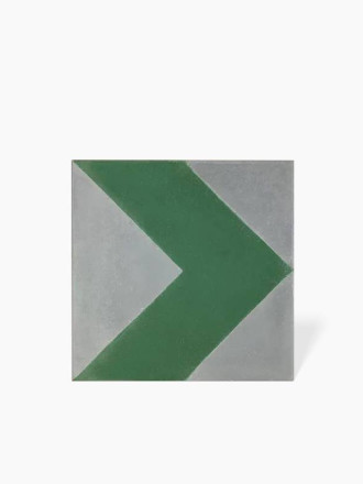 CARREAU DE CIMENT DECOR GEOMETRIQUE FLECHE - 20CM X 20CM - JU0106282