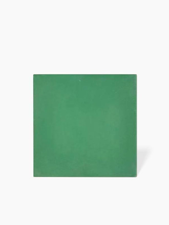 CARREAU DE CIMENT UNI VERT- 20CM X 20CM - JU0106288
