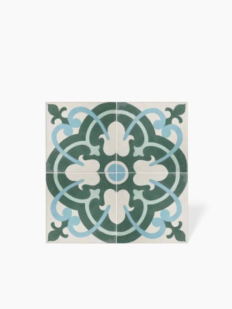 CARREAU DE CIMENT DECOR 2 - 20CM X 20CM - JU0106278