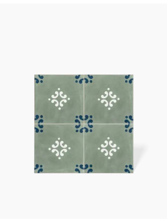 CARREAU DE CIMENT DECOR YELA - 20CM X 20CM - JU0106284