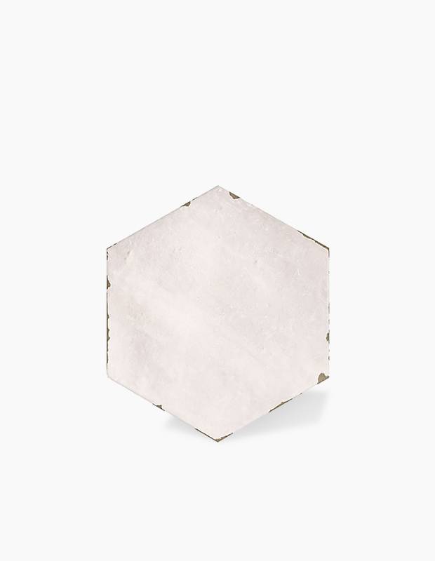 Carrelage hexagonal uni rose pâle - AG2308010