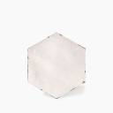 Carrelage hexagonal uni rose pâle - AG2308010