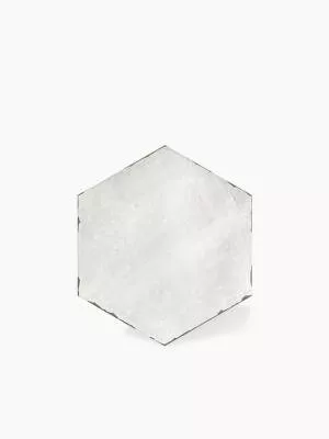 Carrelage hexagonal uni gris clair - AG2308012
