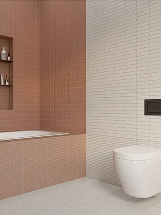 FLIESEN BODEN UND WAND MATT KLEINE LINIEN 15cm X15cm - SE2309018