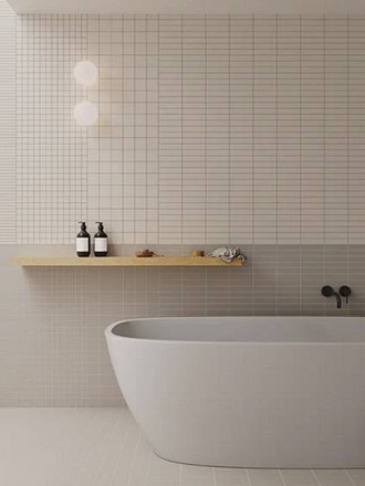 CARRELAGE SOL ET MUR MAT PETITS CARREAUX 15cm X15cm - SE2309024