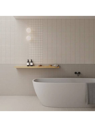 FLIESEN BODEN UND WAND MATT KLEINE LINIEN 15cm X15cm - SE2309018