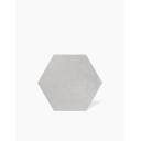 Carrelage collection OHIO pour sol et mur en grès cérame ARGENTE HEXAGONAL 22X25 cm pour intérieur - MK2305222