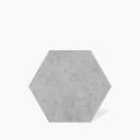 Carrelage collection OHIO pour sol et mur en grès cérame GRIS HEXAGONAL 22X25 cm pour intérieur - MK2305223