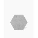 Carrelage collection OHIO pour sol et mur en grès cérame GRIS HEXAGONAL 22X25 cm pour intérieur - MK2305223