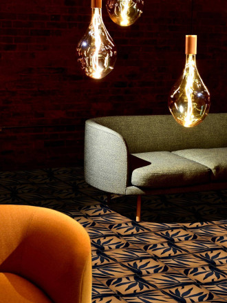 Carrelage "la ora na" bleu 20 x 20 cm