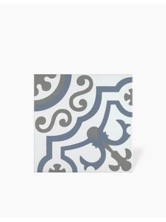 CARRELAGE EFFET CARREAU DE CIMENT 25X25 CM - FV2702002