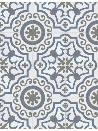 CARRELAGE EFFET CARREAU DE CIMENT 25X25 CM - FV2702002