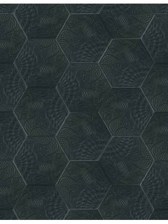 CARRELAGE HEXAGONAL GOYA NOIR 22X25 CM - FV2702003