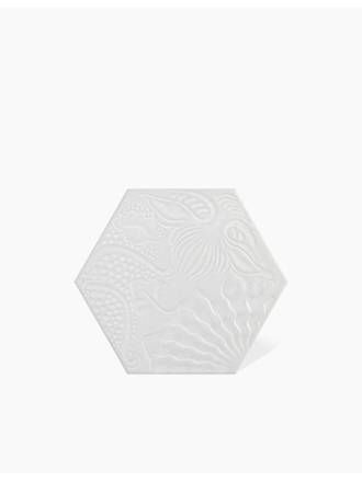 CARRELAGE HEXAGONAL GOYA BLANC 22X25 CM - FV2702004