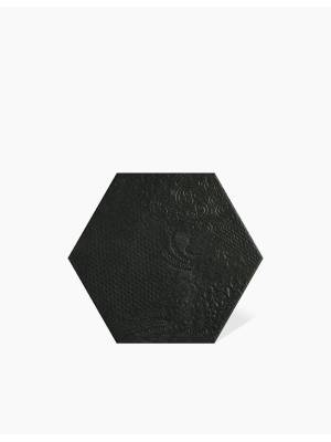 CARRELAGE HEXAGONAL VENECIA NOIR 22X25 CM - FV2702005