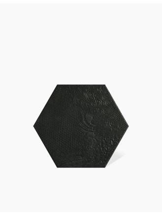 CARRELAGE HEXAGONAL GOYA NOIR 22X25 CM - FV2702003
